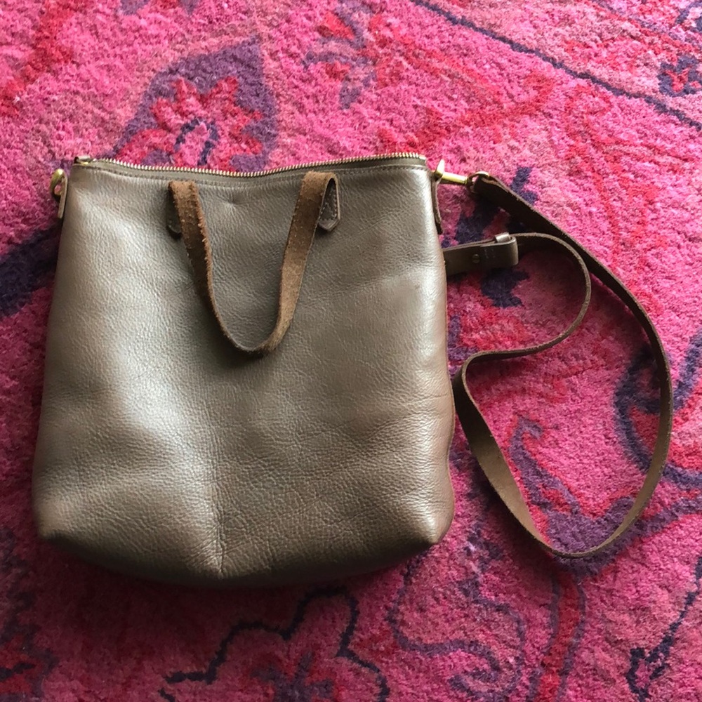 Madewell cross body mini tote purse